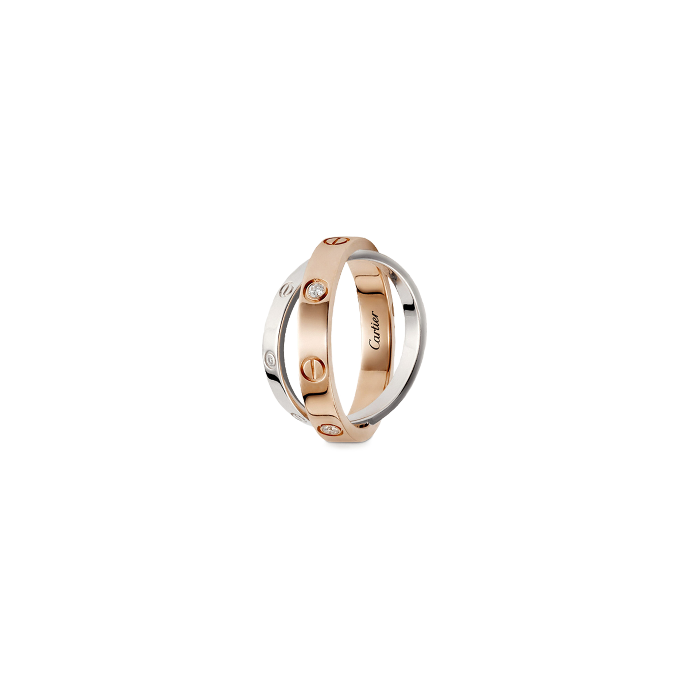cartier  love ring, 6 Di*m*nds b4094300